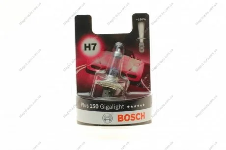 Автолампа галогенова 55W BOSCH 1987301137