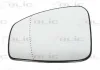 Стекло зеркала наружного лев (асферическое, обогрев.) RENAULT MEGANE III Ph I, MEGANE III Ph II, MEGANE III Ph III 11.08-09.15 BLIC 6102-09-056367P