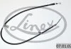 Трос ручного гальма LINEX 070102 (фото 2)