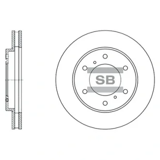 Тормозной диск Hi-Q (SANGSIN) SD4311