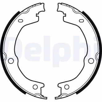 Тормозная колодка SSANGYONG KYRON, REXTON / REXTON II, REXTON W / REXTON, RODIUS I, RODIUS II, STAVIC 2.0D-3.2 04.02- Delphi LS2118