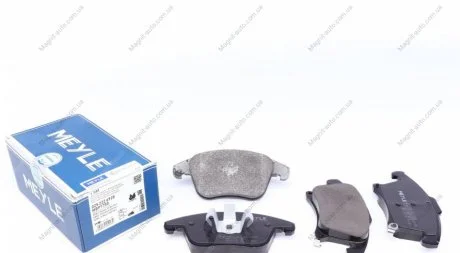 Комплект дисковых тормозных колодок MEYLE 0252226920