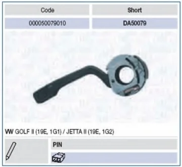 Перемикач підрульовий MAGNETI MARELLI 000050079010