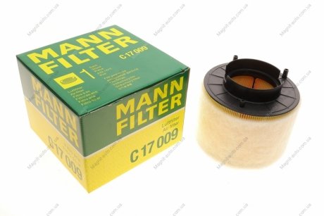 Фільтр повітря -FILTER MANN C 17 009 (фото 1)