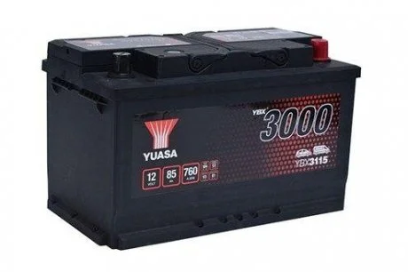 " 12V 80Ah SMF Battery Japan (0)" YUASA YBX3115