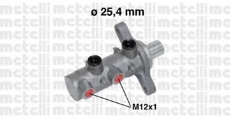 Циліндр гідравлічний гальмівний Metelli 05-0727