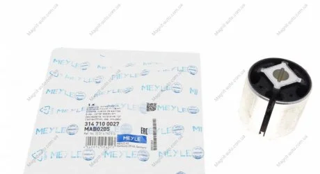 Сайлентблок рычага MEYLE 3147100027