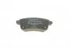 Комплект тормозных накладок, дисковый тормоз BOSCH 0986494978 (фото 4)