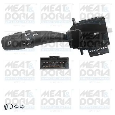 Перемикач комбінов. під кермом (фари) HYUNDAI ELANTRA III, MATRIX 06.01-08.10 MEAT&DORIA 23332 (фото 1)