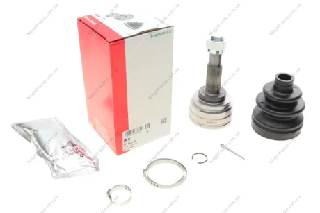 Шарнір приводного валу (ШРКШ) з пильовиком, комплект, NISSAN Tiida 07-12 FAG 771053530