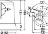 Проблесковый маячок HELLA 2RL 008 061-111