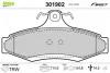 Комплект тормозных колодок, дисковый тормоз VALEO Valeo 301902 (фото 1)