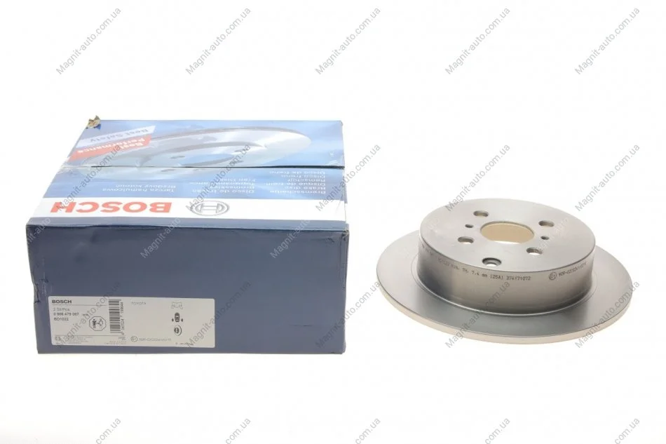 Тормозной диск BOSCH 0 986 479 087 (фото 1)