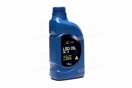 Масло трансмиссионное LSD OIL SAE 85W-90 GL-4 1L MOBIS 02100-00100 (фото 1)