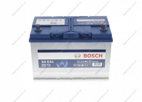 Акумуляторна батарея 85А BOSCH 0092S4E420 (фото 1)