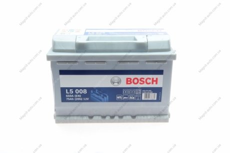 Акумуляторна батарея 75А BOSCH 0092L50080 (фото 1)