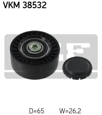 Ролик модуля натяжителя ремня SKF VKM 38532 (фото 1)