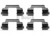 Комплектующие, колодки дискового тормоза BOSCH 1 987 474 413 (фото 1)