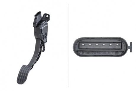 PEDAг GAZU VOLVO S80 1,6 10- AUTOMAT HELLA 6PV010834-811
