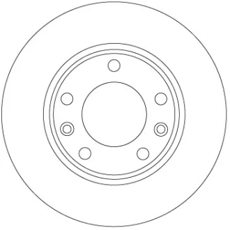 TARCZA HAM. PEUGEOT T. 308 1,0-2,0 13- TRW DF6910