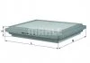 Воздушный фильтр KNECHT MAHLE / KNECHT LX 485 (фото 1)