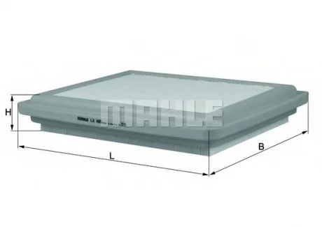 Воздушный фильтр KNECHT MAHLE / KNECHT LX 485