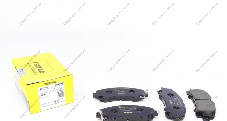 Тормозные колодки дисковые TEXTAR 2211701 (фото 1)