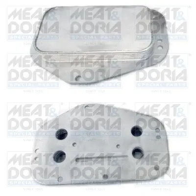 CHгODNICA OLEJU ALFA 159/CHEVROLET AVEO/OPEL ASTRA J/CORSA D/MOKKA 1,6/1,8 09- MEAT & DORIA MEAT&DORIA 95101 (фото 1)