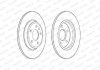Kpl. tarcz hamulcowych (2 szt.) tył L/P AUDI A4, A4 ALLROAD, A5, Q5 1.4-3.0D 05.15- FERODO DDF2599C (фото 1)