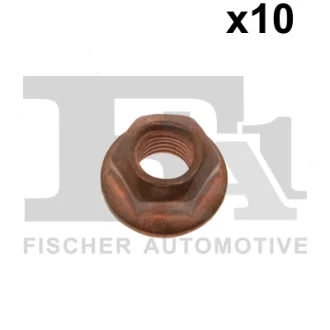 Nakrъtka M 8x1.25 Cu SW13 z ko│nierzem, woreczek 10 sztuk FA1 Fischer Automotive One (FA1) 988-0801.10
