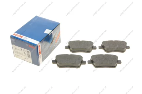 Тормозные колодки дисковые MERCEDES A/B W176/W246 "R "11>> BOSCH 0986495348
