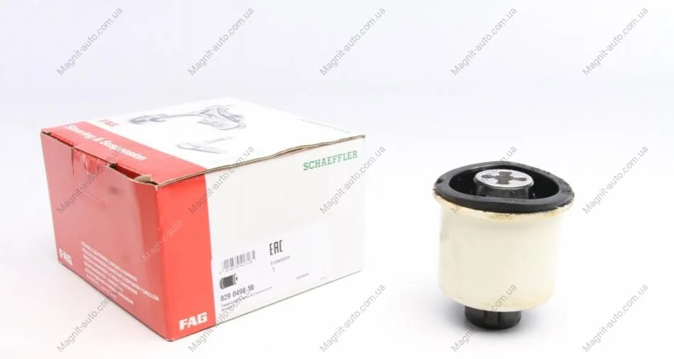 Сайлентблок балки підвіски (задн) лів/прав RENAULT GRAND SCENIC II, MEGANE II, SCENIC II 1.4-2.0D 09.02- FAG 829 0498 10 (фото 1)