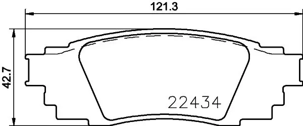 Колодки тормозные дисковые задние BREMBO P83160 (фото 1)