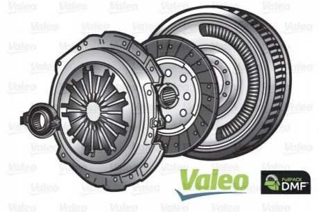 Комплект зчеплення з маховиком Valeo 837124