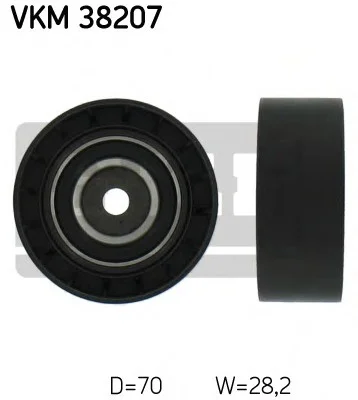 Ролик модуля натягувача ременя SKF VKM38207 (фото 1)