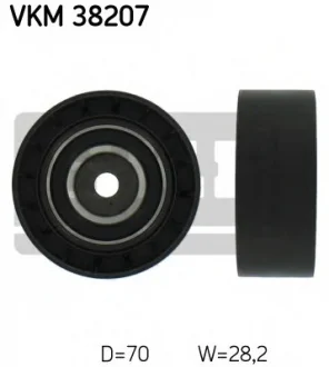 Ролик модуля натягувача ременя SKF VKM38207
