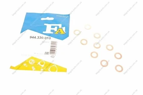 Podk│adka miedziana 10x16x1 woreczek 10 sztuk FA1 Fischer Automotive One (FA1) 944330010