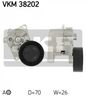 Натяжний пристрій, клинового ременя (вироб-во) SKF VKM38202