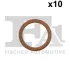 PODKLADKA MIEDZ.18X24X1.5 /10 SZT/ FA1 Fischer Automotive One (FA1) 905330010 (фото 1)