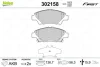 Тормозные колодки дисковые HONDA CR-Z/Jazz/Insight "1,2-1,5 "F "08>> Valeo 302158 (фото 1)