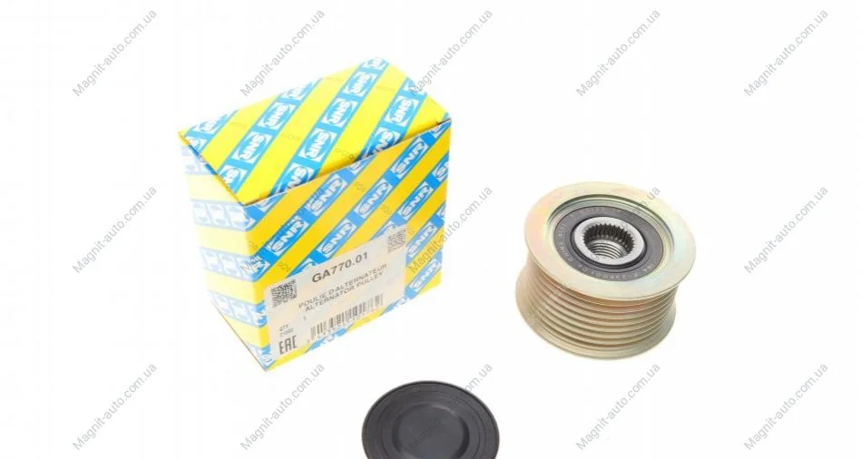 Шкив генератора Mazda 3/6 2.0/2.2 DI 02-19 SNR NTN GA77001 (фото 1)