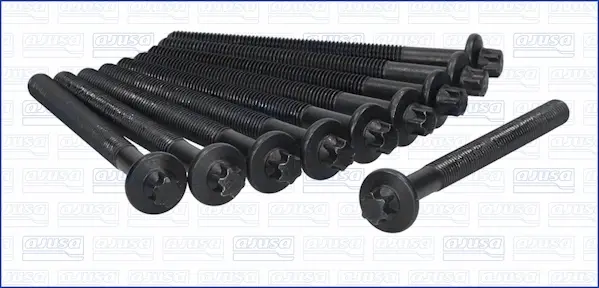 Комплект болтів ГБЦ RENAULT MEGANE I, II, III 1.4, 1.6i (10шт) Ajusa AJUSA 81024900 (фото 1)