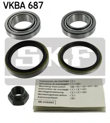 Комплект подшипника ступицы колеса SKF VKBA687 (фото 1)