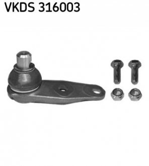 Sworzeё wah. RENAULT TWINGO II SKF VKDS316003
