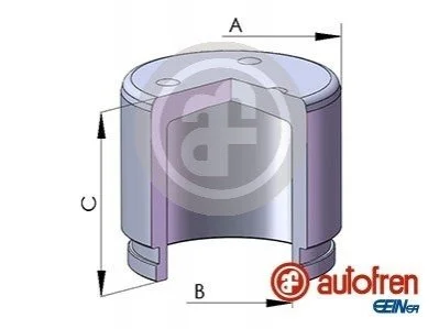 Поршень суппорта пров. Tucson 15-/i40 11-/Sportage IV 15- (61x53mm)(Mobis) AUTOFREN D025736