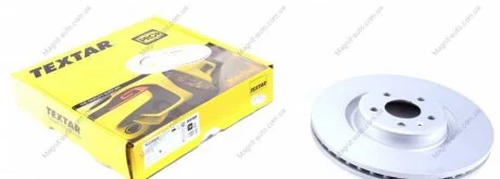 Диск гальмівний AUDI/PORSCHE A4/A6/Q5/Macan "F D=345mm "07>> TEXTAR 92229205