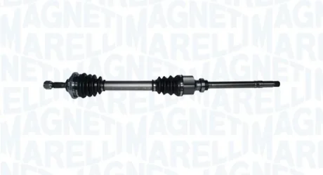 PEUGEOT Полуось 206 1.1 98- прав. ABS MAGNETI MARELLI 302004190084