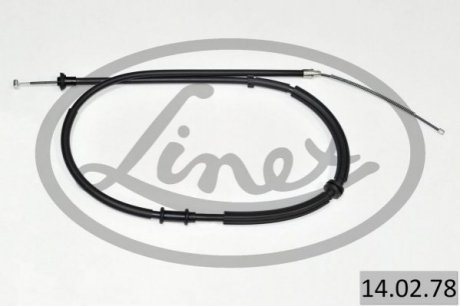 LINKA HAMULCA FIAT TIPO 1,3 15> L/P 1738/1430MM 12.0774 SZT LINEX 14.02.78