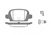 Комплект тормозных колодок, дисковый тормоз ROADHOUSE 2835.02 (фото 4)