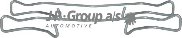 Комплектующие, колодки дискового тормоза JP GROUP 1163651210 (фото 1)